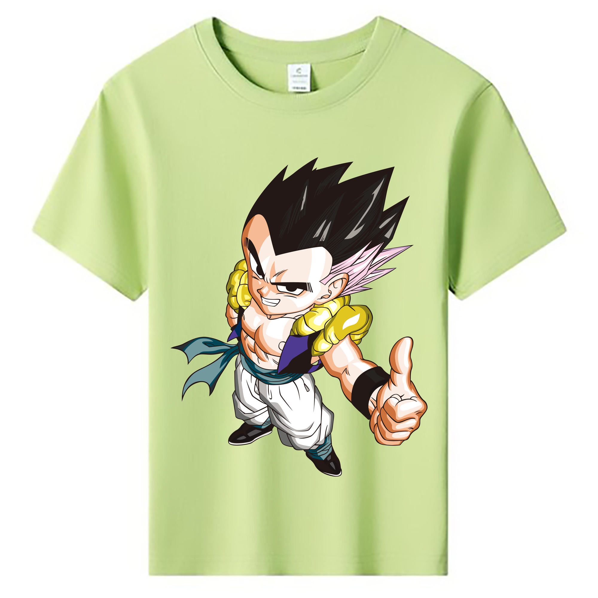 （画像用） ドラゴンボール ベジータ四世（Bejīta Yonsei）DRAGON BALL Vegeta IV 綿100％キッズTシャツ（フロントプリント）